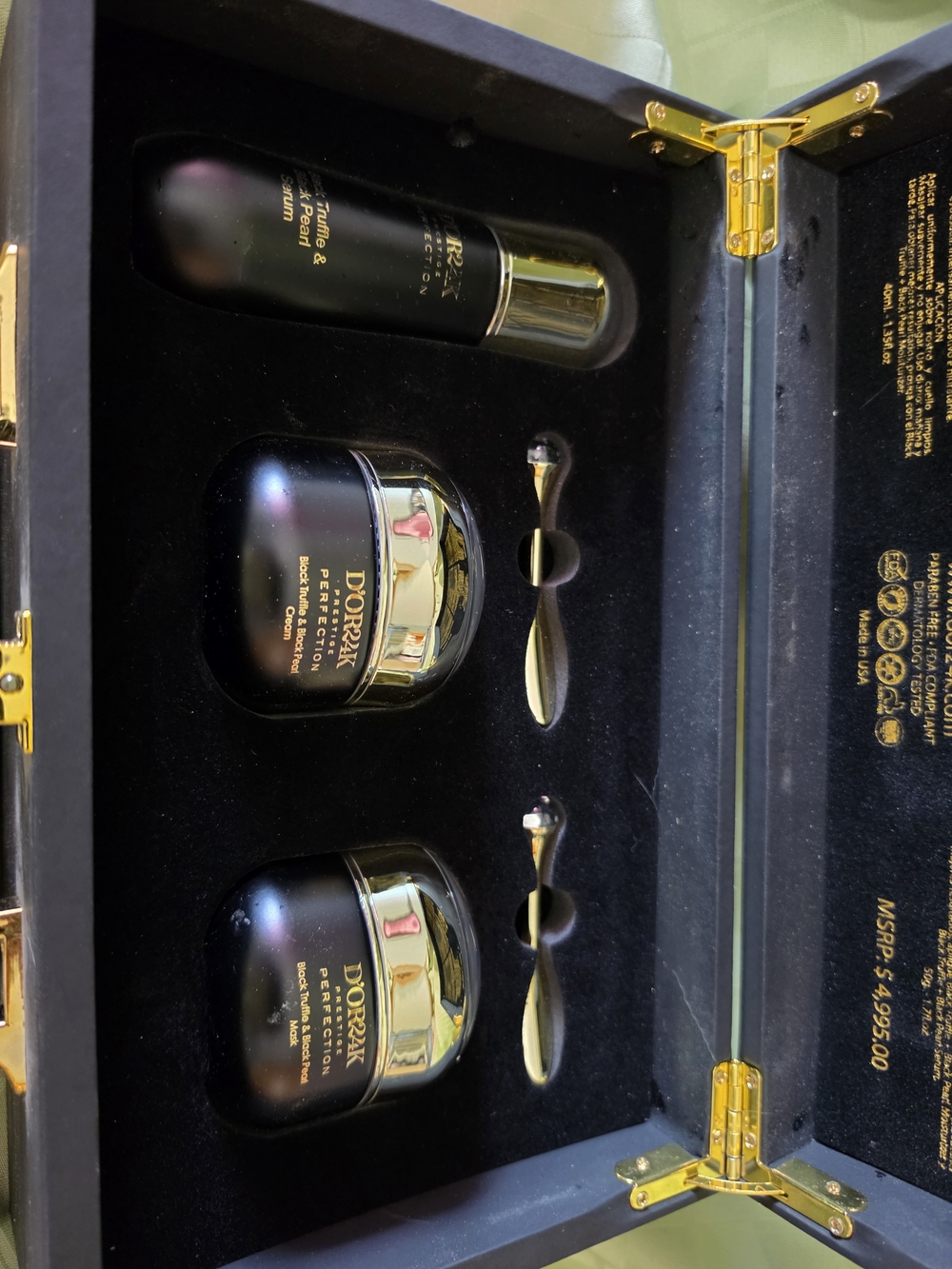 D'OR24K Prestige Perfection Black Truffle Collection